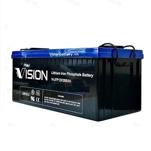 Pin Lithium VISION V-LFP12V200 12V-200AH